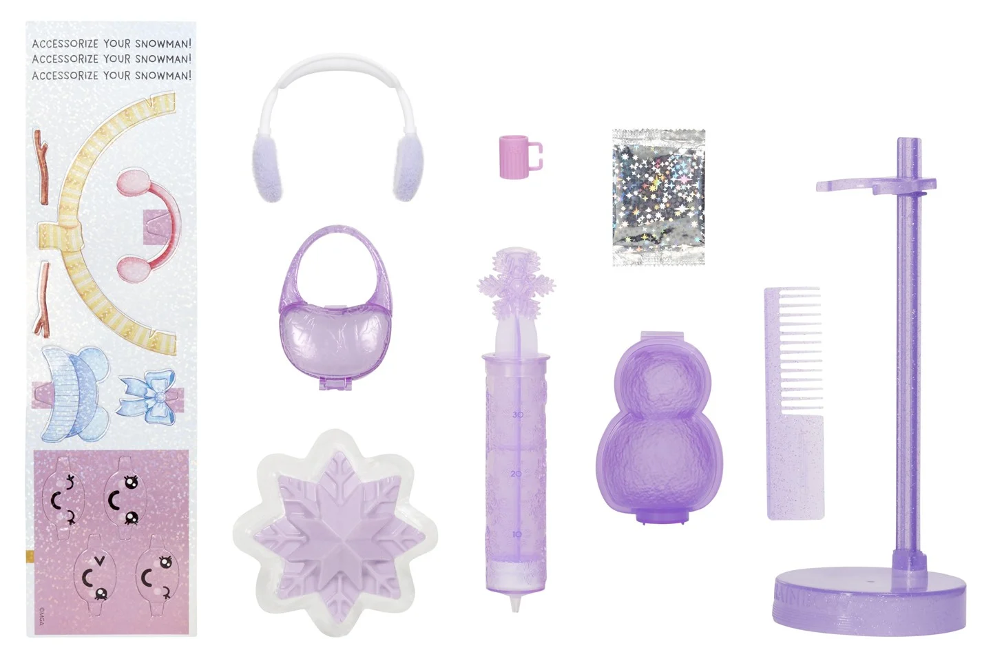 Rainbow High - Winter Wonderland Dukke - Lilla