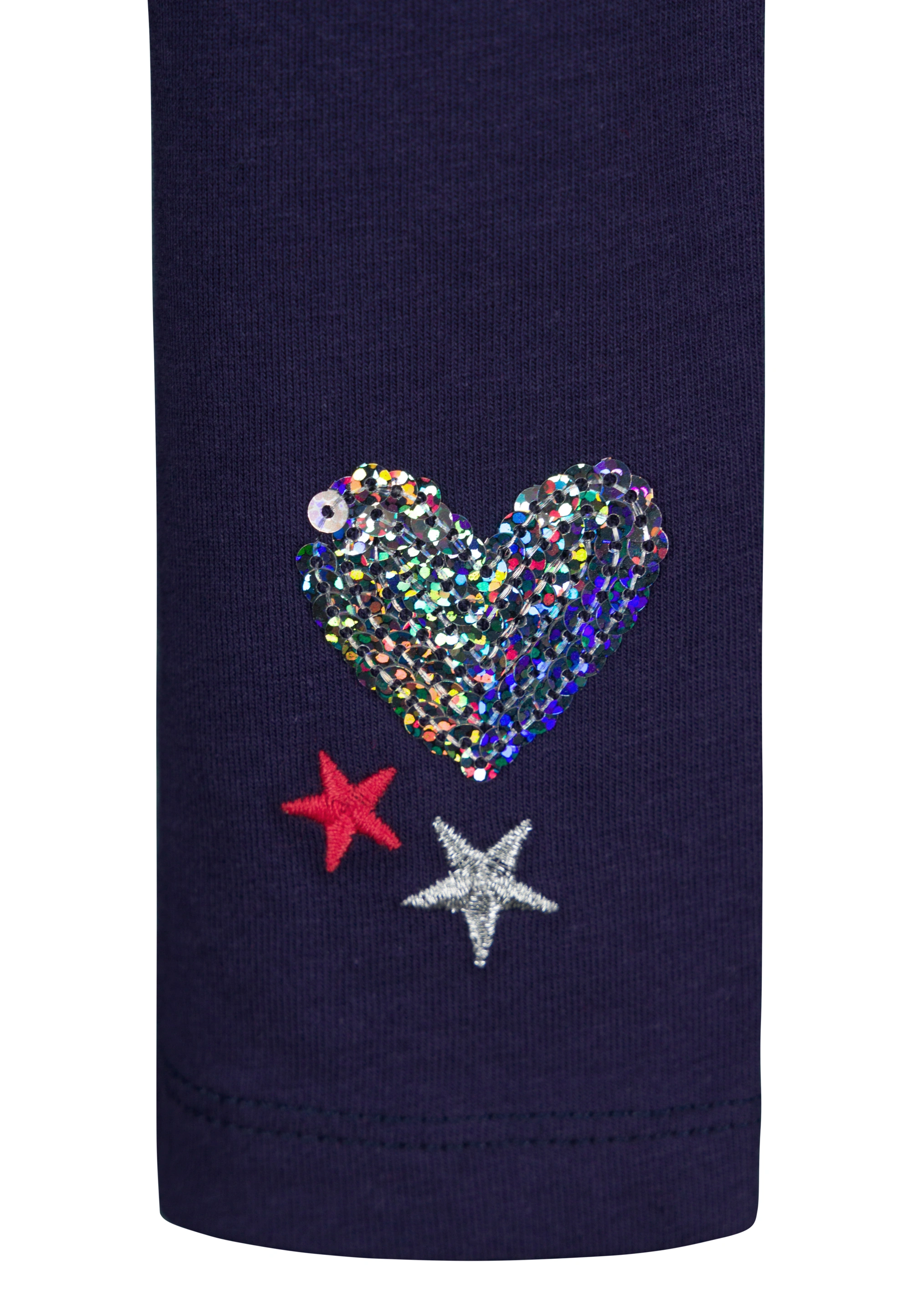 Leggings HEART in true navy