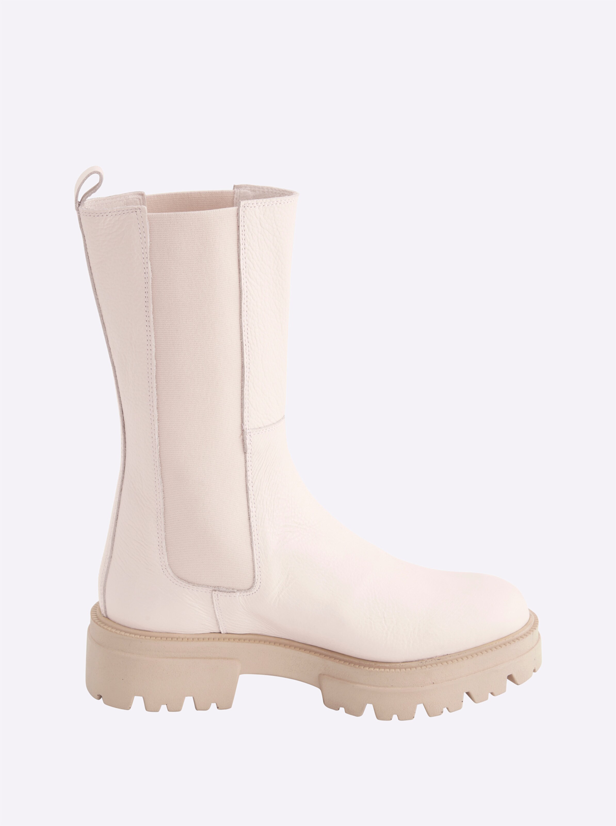 heine Stiefelette in ecru