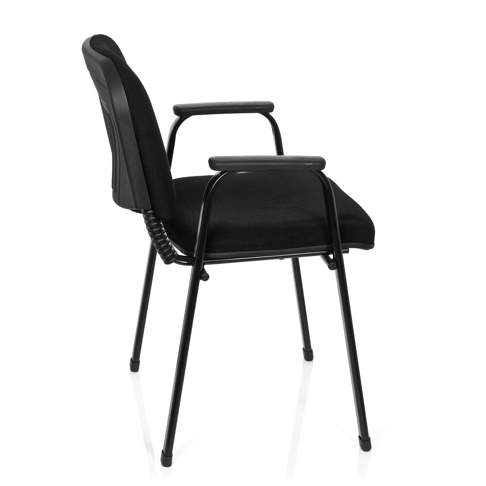 Vierfußstuhl XT 650 Stoff mit Armlehnen hjh OFFICE