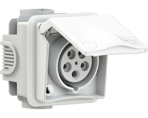 CEE inbouwstopcontact PCE 16A IP44 5-polig wit