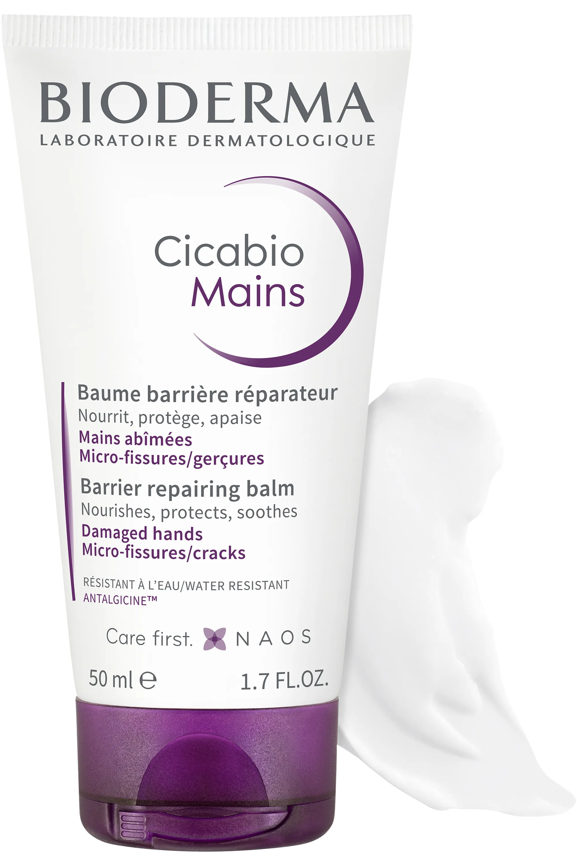 Bioderma Crème mains réparatrice Cicabio-50 ml