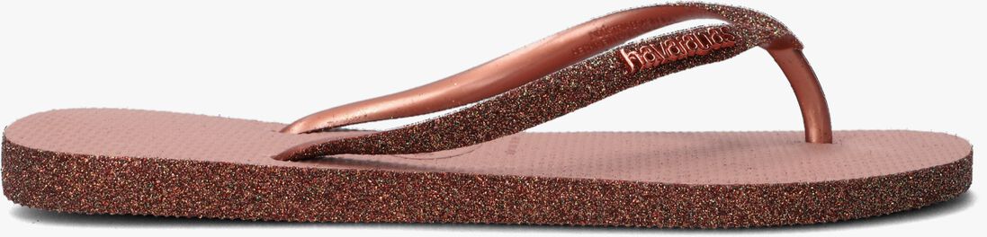 HAVAIANAS roze havaianas teenslippers slim sparkle ii crocus