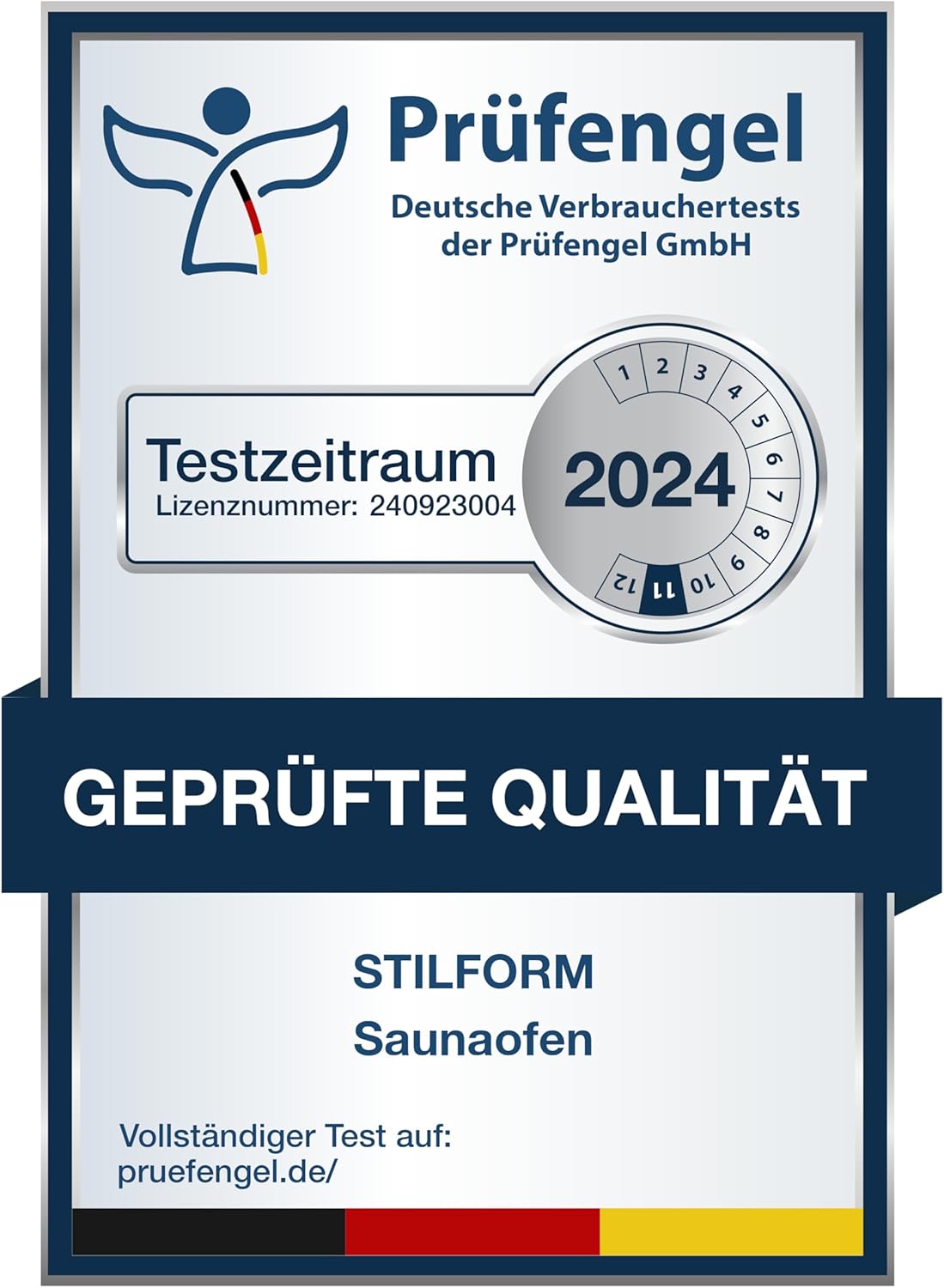 Saunaofen Thermolux 6KW mit Touch-Controller Gunmetal, Finnischer Elektro-Heizgerät Saunaheizung
