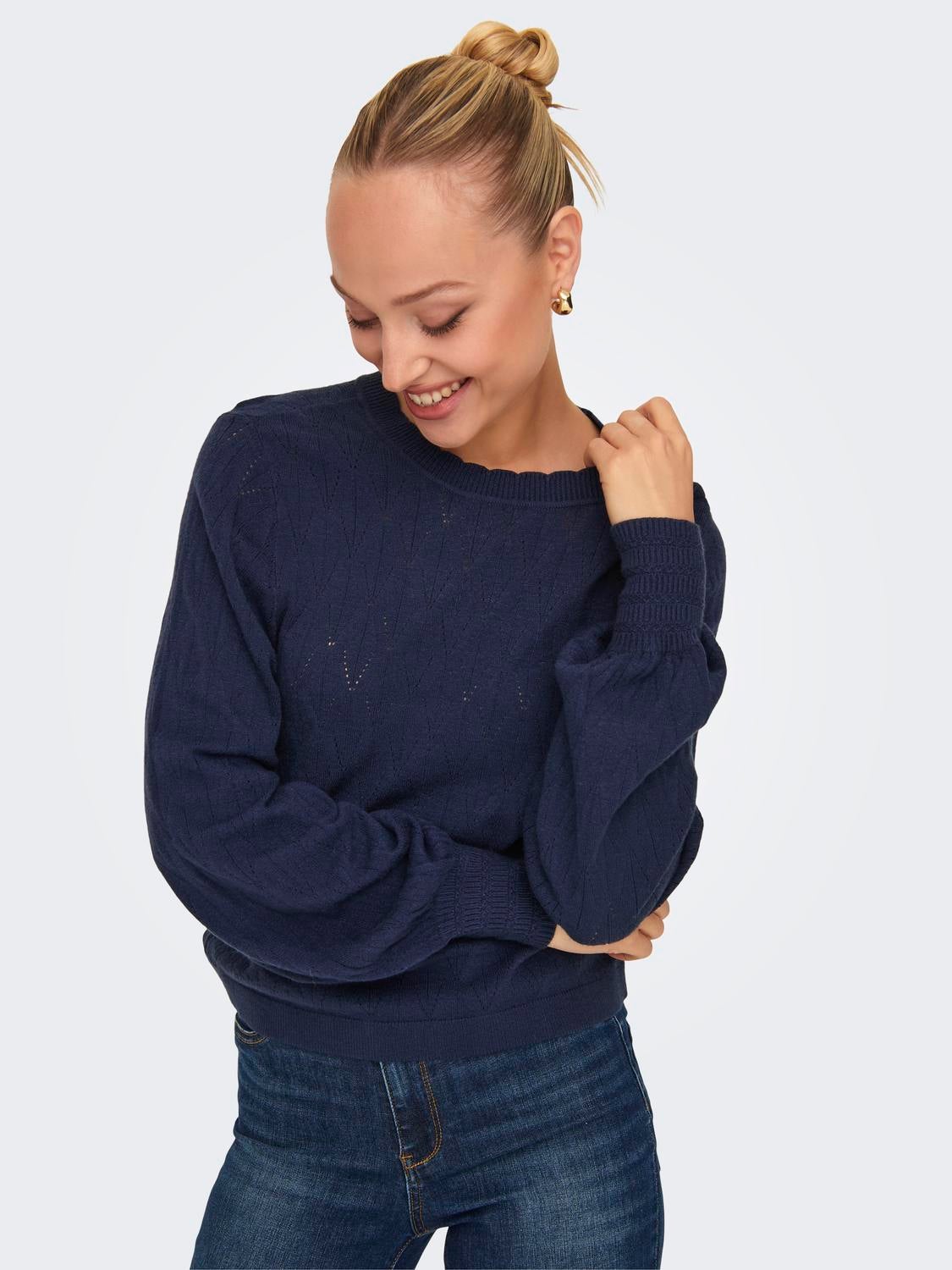 ONLFRIDA Strickpullover Naval Academy