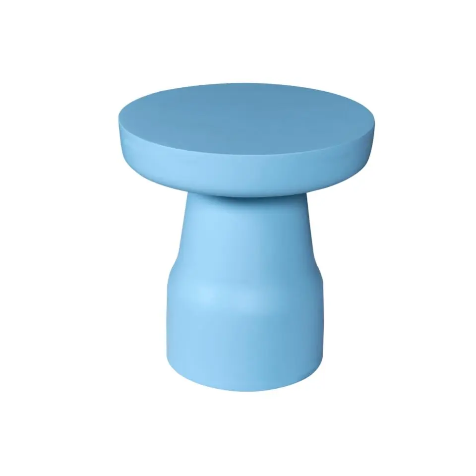 StarFurn - Bijzettafel Drum - blauw