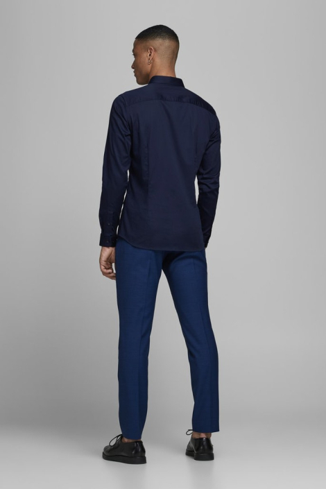 Jack & Jones blauwe heren overhemd