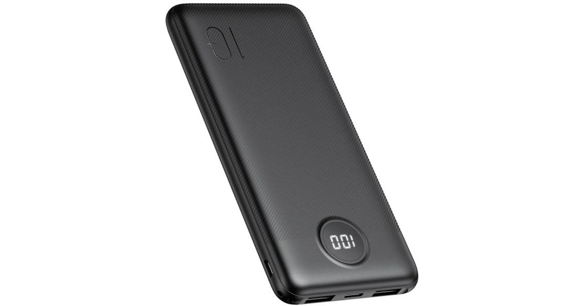 VEGERL10 powerbank 10.000mAh  (Zwart)
