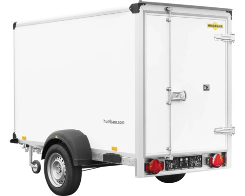 Humbaur Standaard Trolley Box Trailer 2515 x 1320 x 1527 mm, geremd, toegestaan totaalgewicht 1300 kg