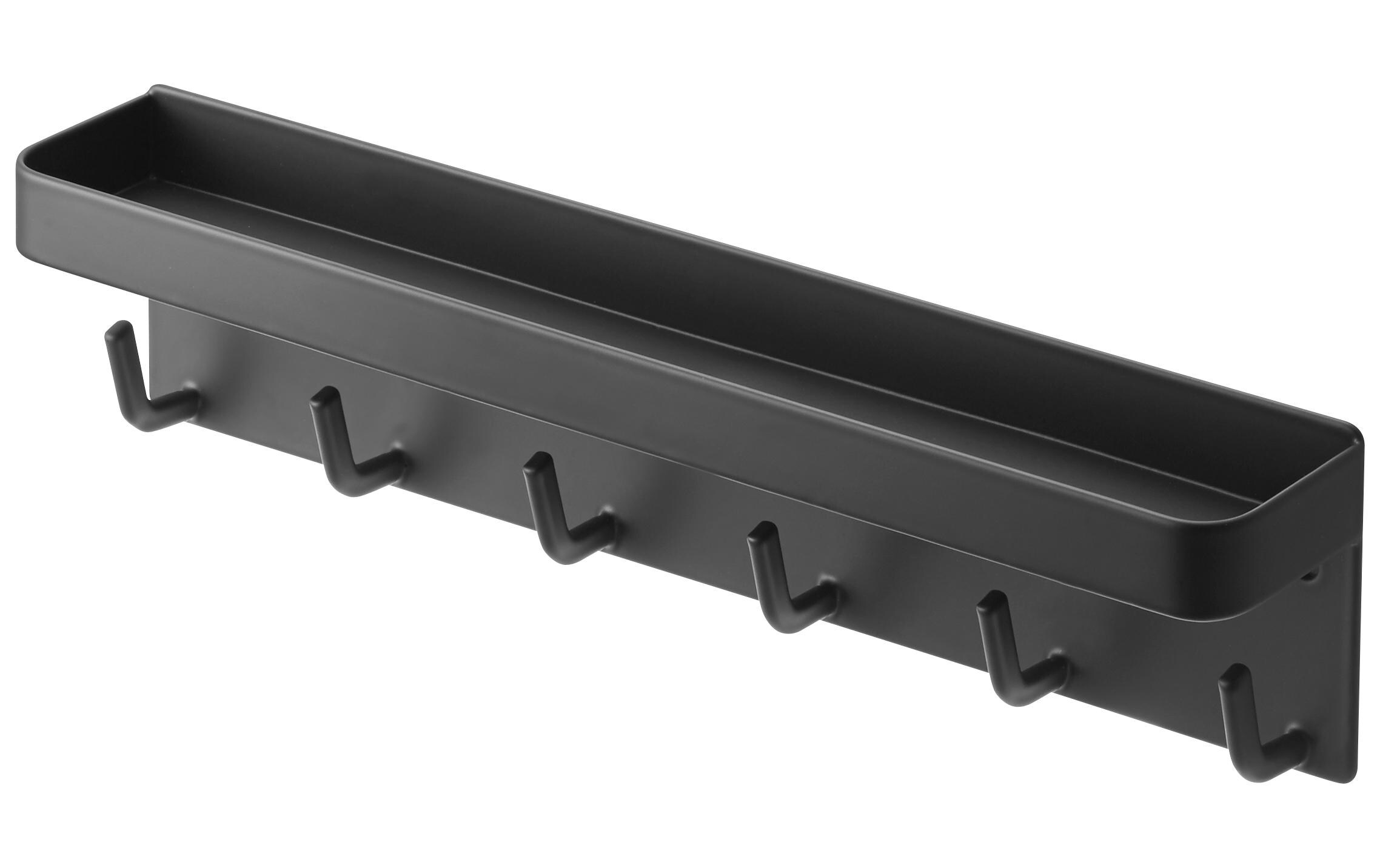 Wandhaken Smart SchwarzSchlüsselbrett mit Ablage