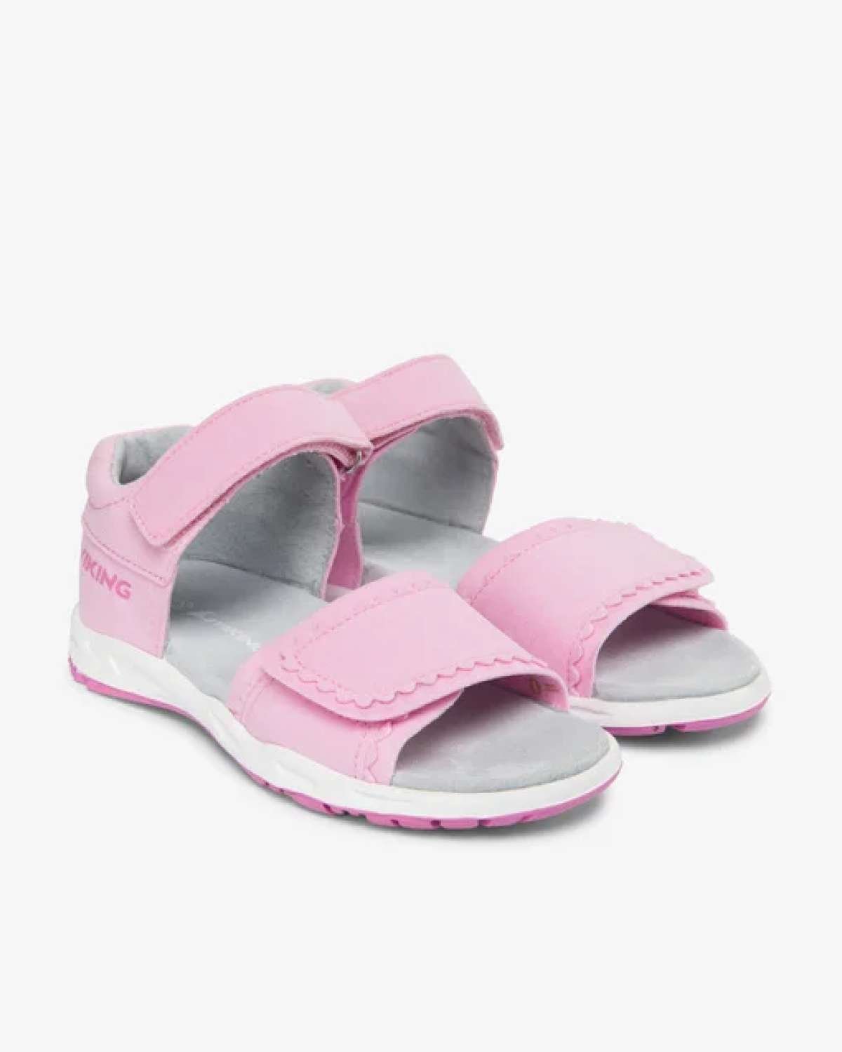 Viking Sandaler m/ lukket hel – Fôr av Semsket Skinn | Alv