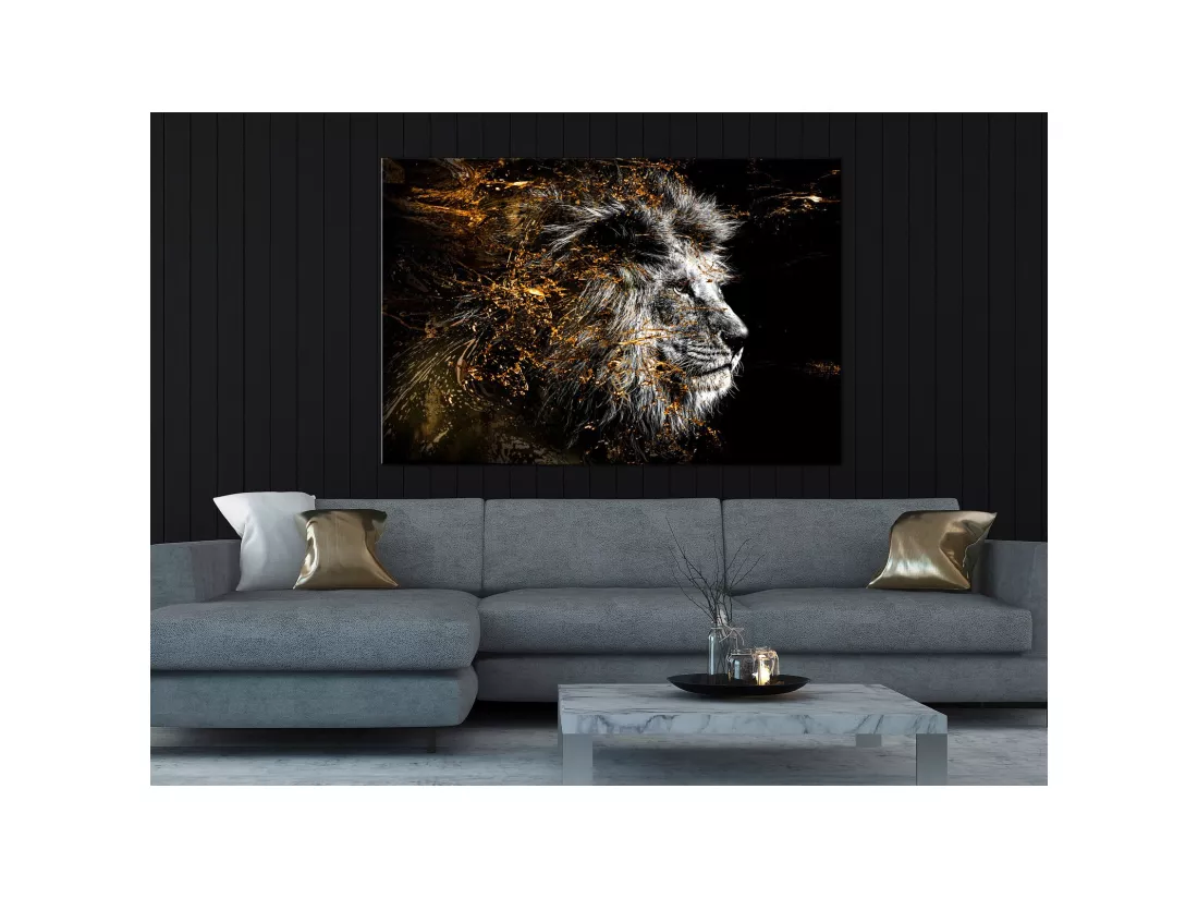 Tableau Roi du Soleil (1 Partie) Large - 120 x 80 cm
