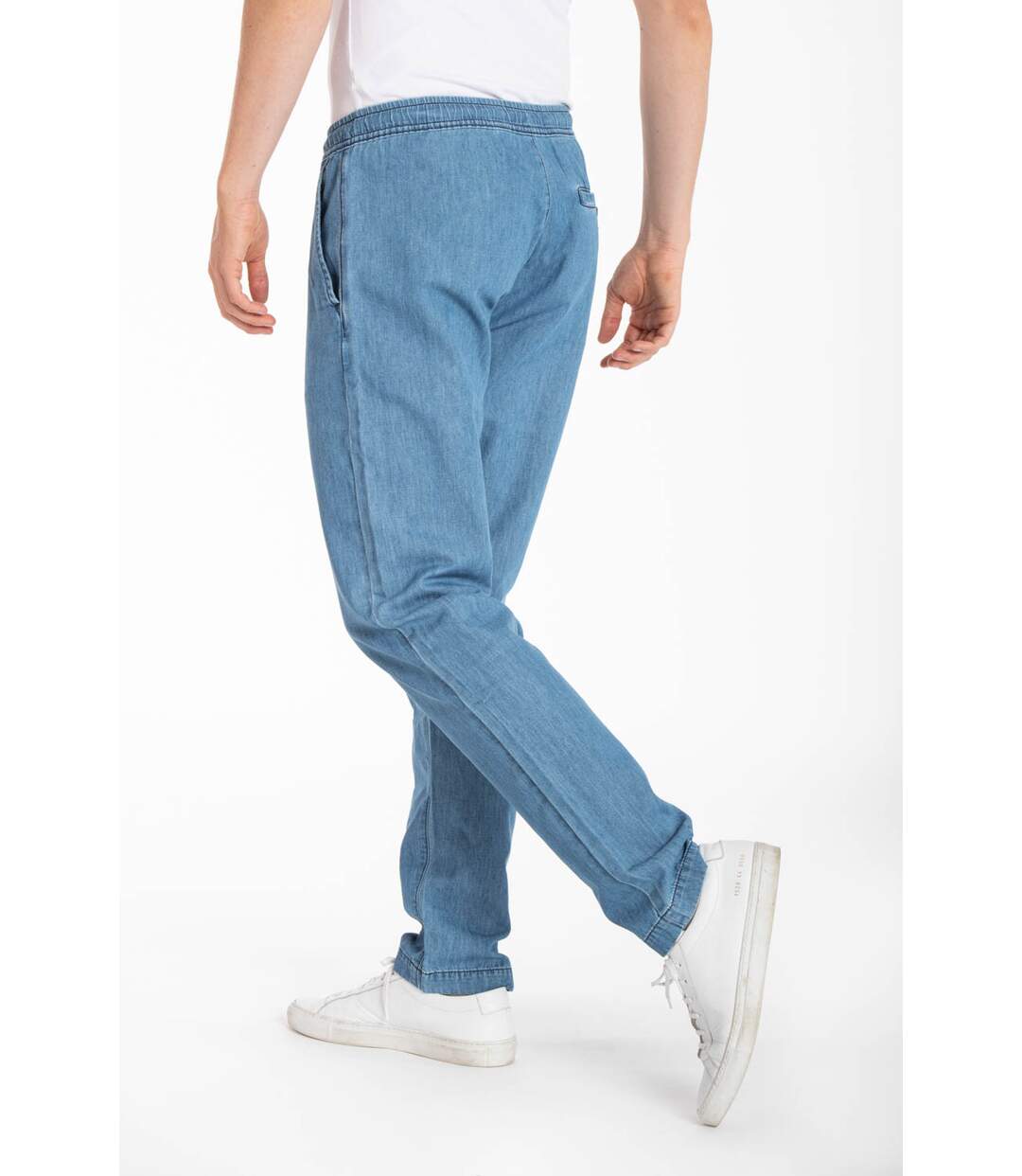 Pantalon denim léger chambray MANLIO denim