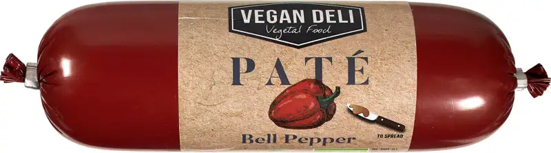 Vegan paté paprika
