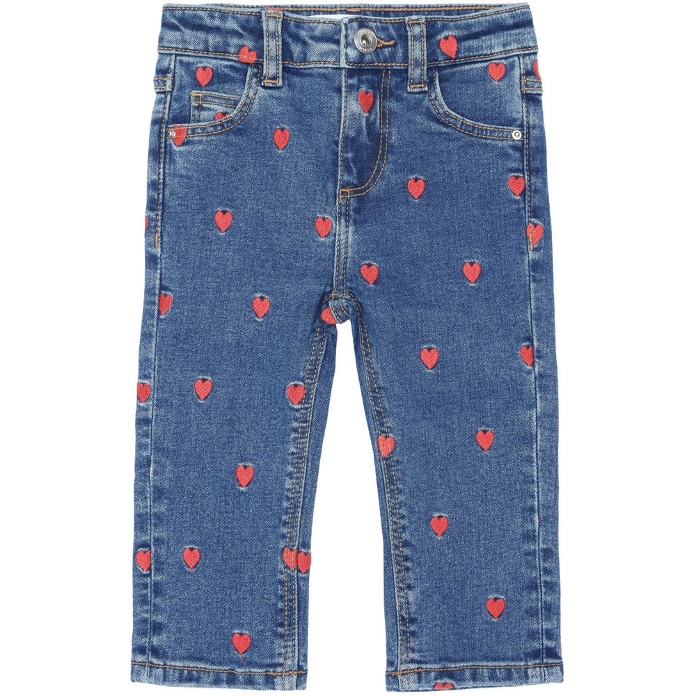 Køb THE NEW Siblings Medium Blue Denim Wash Lovia Jeans | Luksusbaby