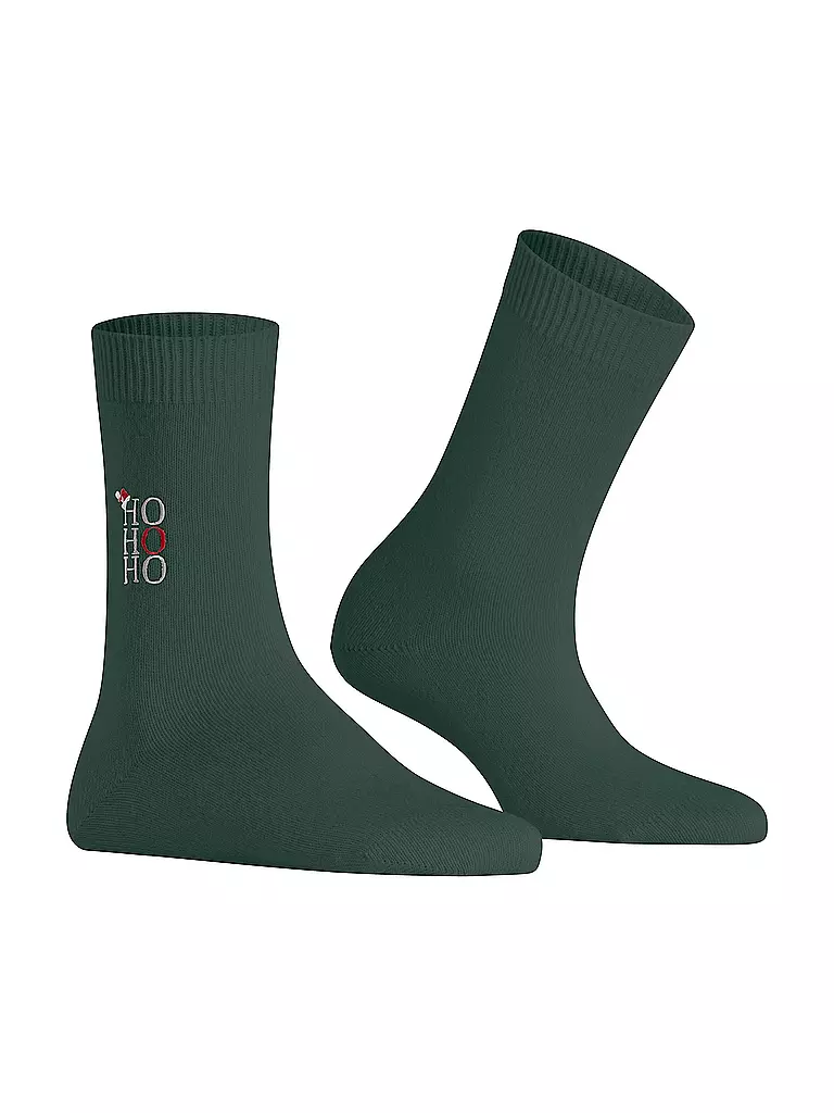 FALKE Damen Socken COSY WOOL hunter green grün