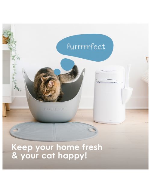 Litter Locker Litterlocker By Genie - Kattenbakaccessoires - 24.3x23x7x43.3 cm Wit