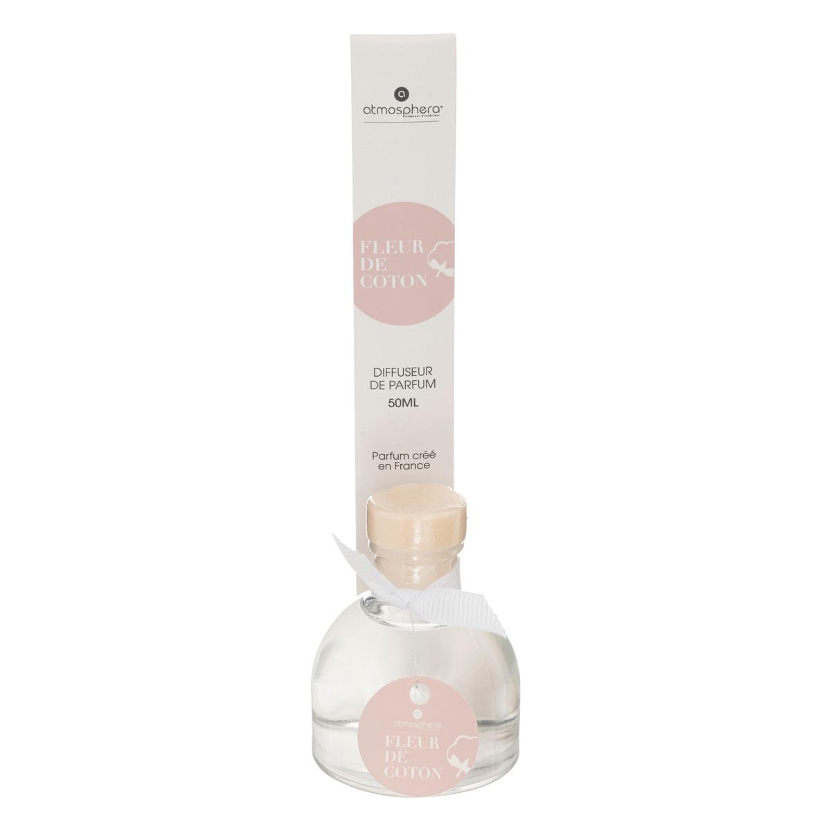 DIFFUSEUR VERRE IZOR FLEUR DE COTON 50ML