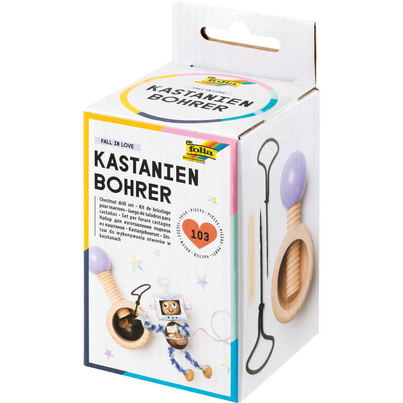 Folia Kastanienbohrer aus Holz
