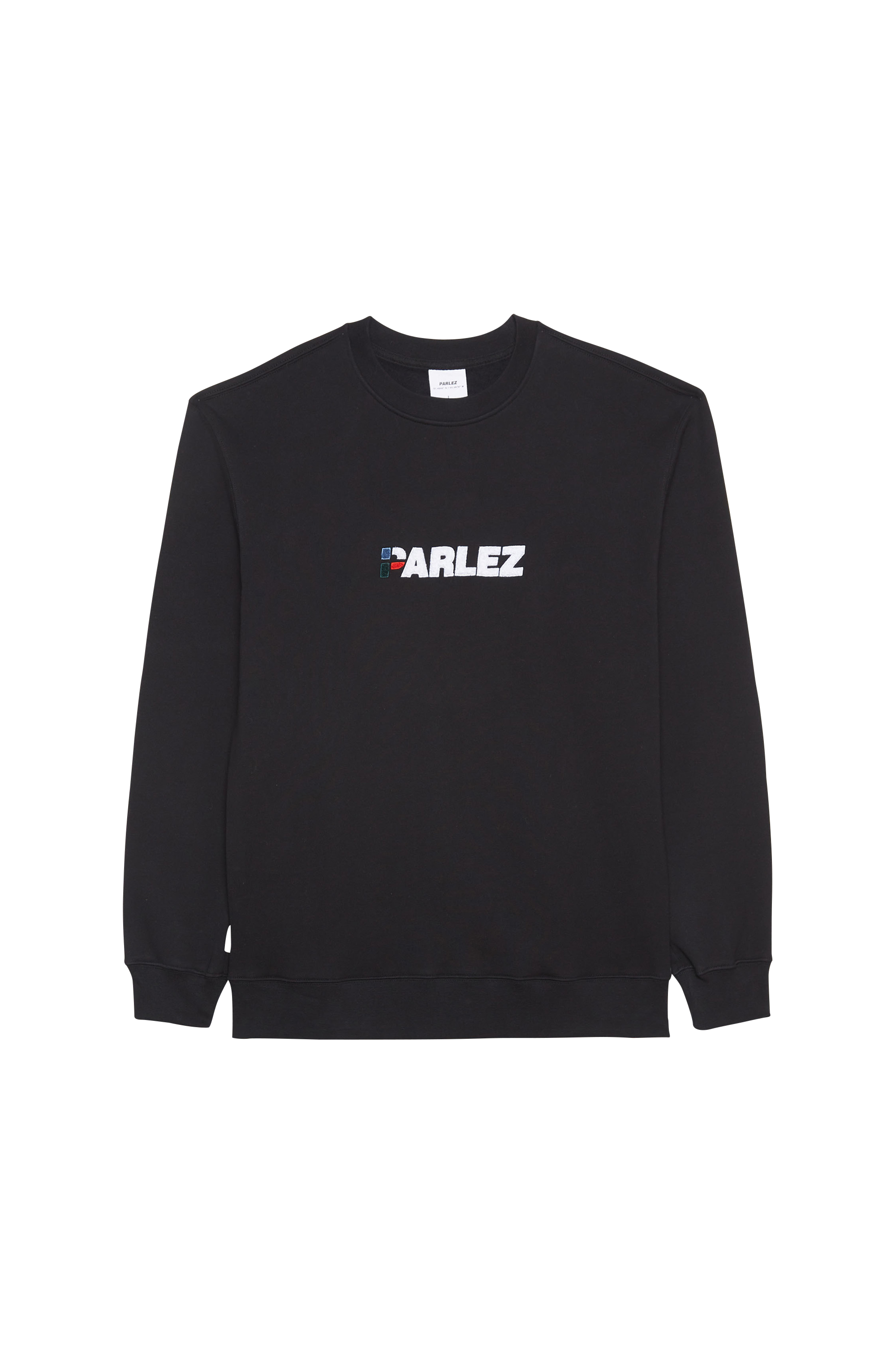 PARLEZ Sweatshirt Rodney Crew Black Noir