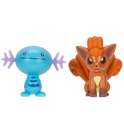 Pok?mon Figur - Battle Figure 2-pak - Wooper And Vulpix
