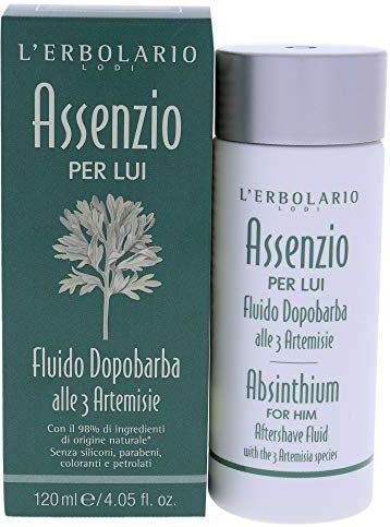 L'Erbolario Absint voor hem, aftershave vloeistof, per stuk verpakt (1 x 120 ml)