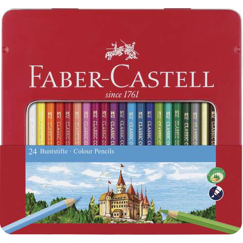 FABER-CASTELL Buntstift-Sets im Metalletui