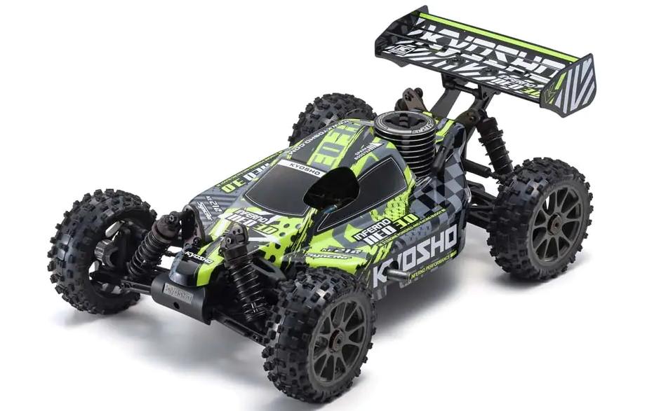 Buggy Inferno NEO 3.0 Nitro Grün, ARTR, 1:8<br>Leistungsstarker Buggy mit .21 Nitro Motor im Massstab 1:8