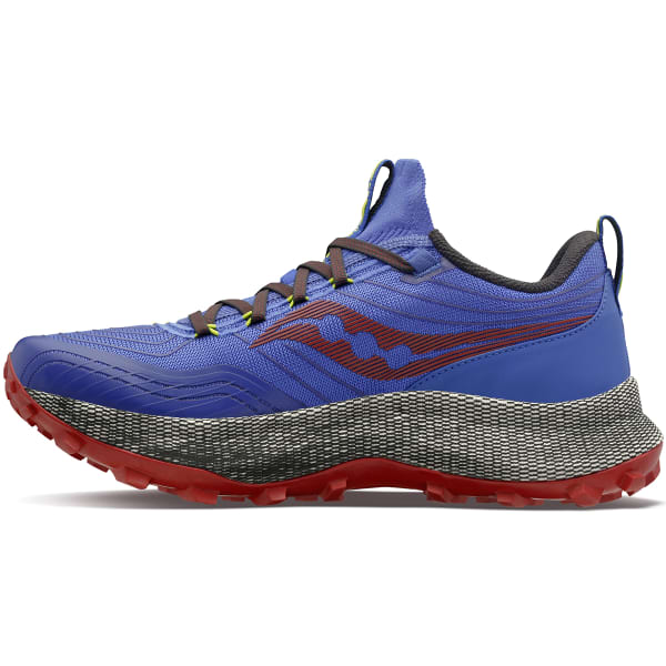 Chaussure trail SAUCONY ENDORPHIN TRAIL BLUE BLUE RAZ/SPICE