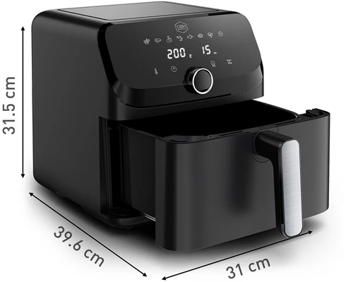 OBH Nordica Easy Fry Mega Air fryer 7,5 l. Black
