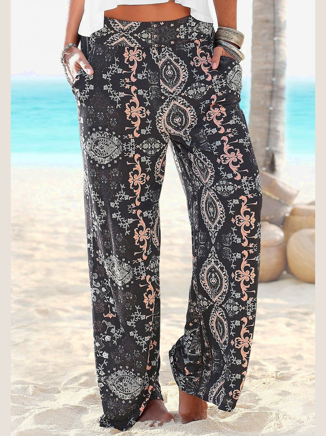 Pantalon de plage slips larges confortables