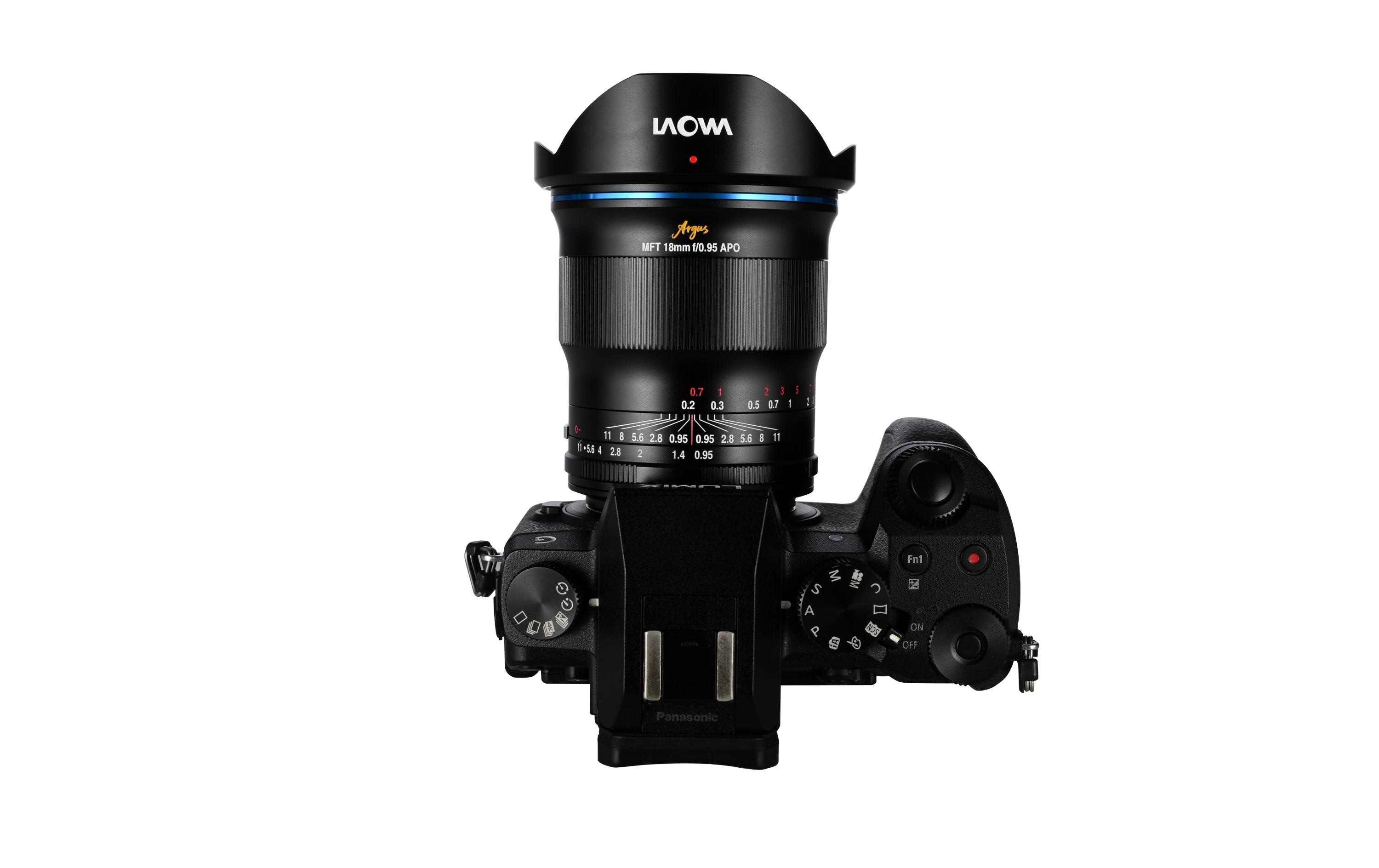 Festbrennweite Argus 18 mm f/0.95 CF APO – MFT<br>Lichtstarke Festbrennweite