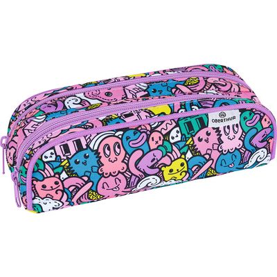 Trousse Motif - 2 compartiments - différents modèles disponibles - Oberthur