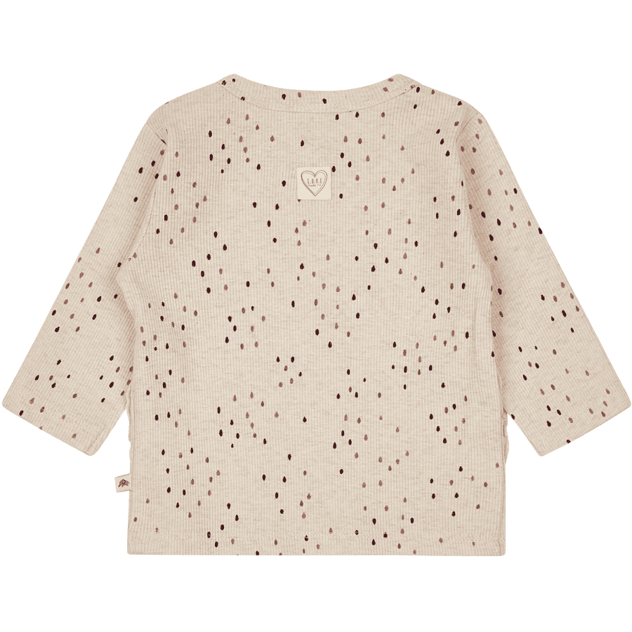 STACCATO Shirt cream melange gemustert