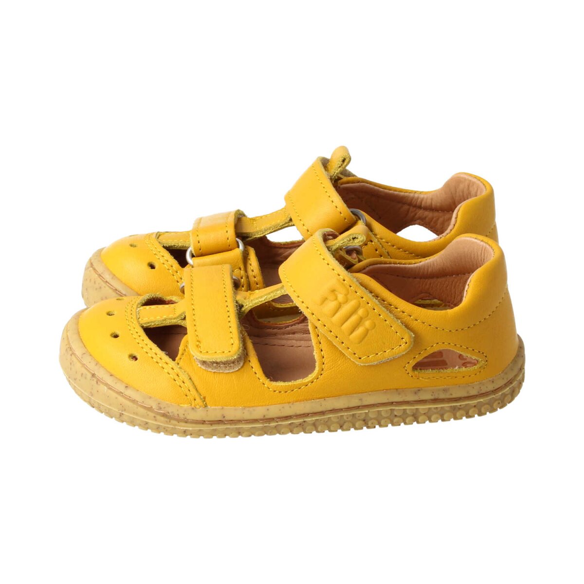B32012-4 mustard KAIIMAN BIO nappa leather velcro Weite/M
