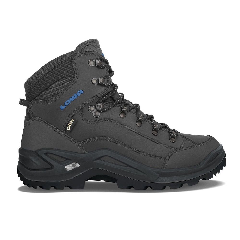 Lowa RENEGADE GTX - Chaussures randonné Homme anthracite/steelblue