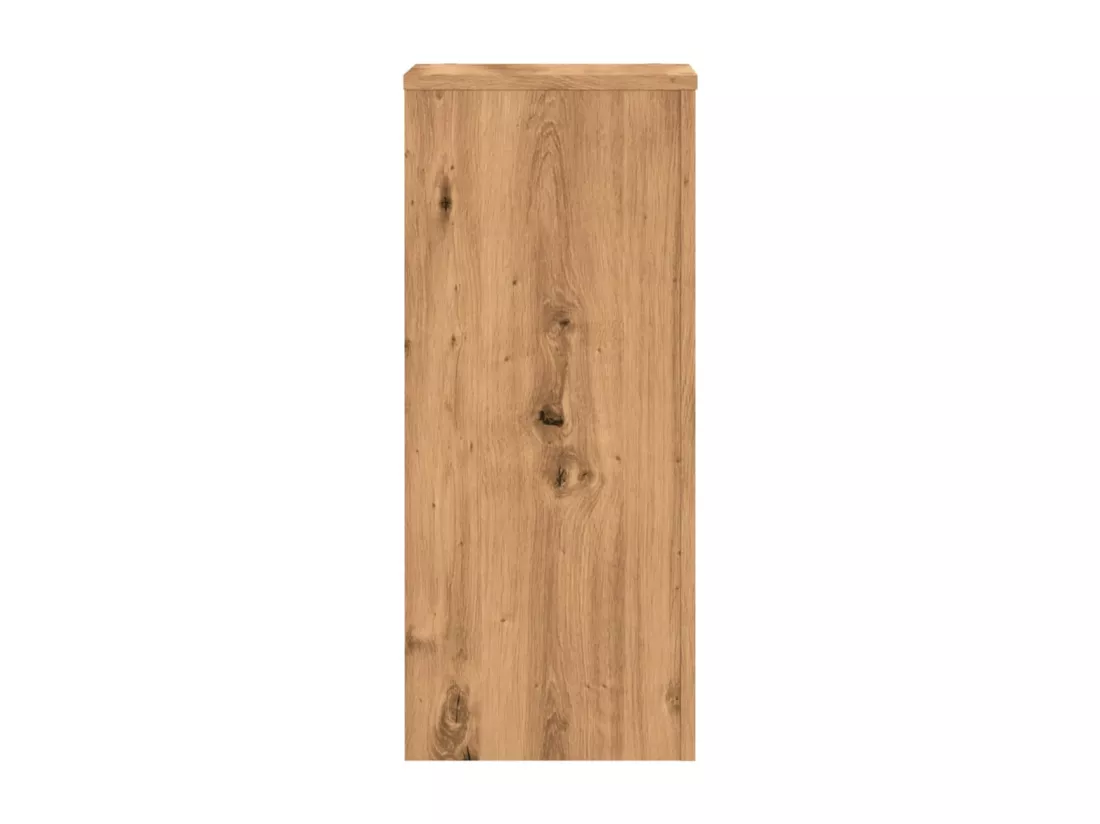 Supports pour plantes 2 pcs chêne artisanal bois d'ingénierie