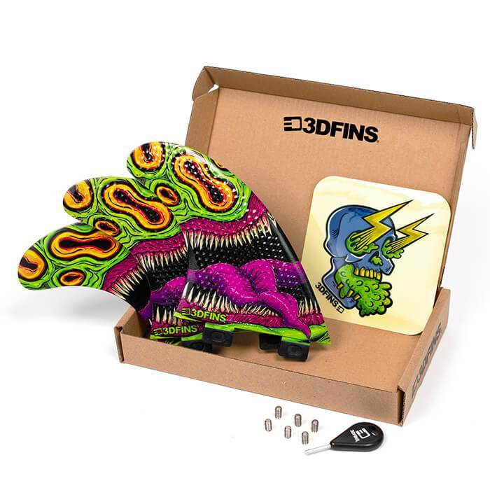 3DFINS Go Hard Mouthy - Thruster FCS - Medium