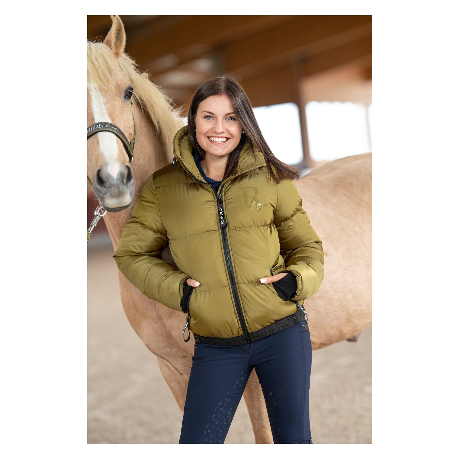 RIDE now Grip-Vollbesatz-Reithose  - navy