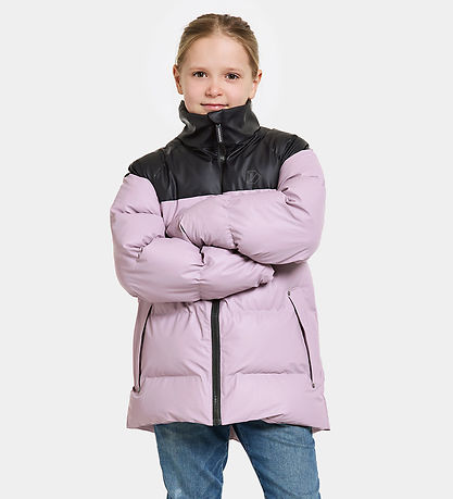 Didriksons Steppjacke - PU - MEGA - Dusty Flieder