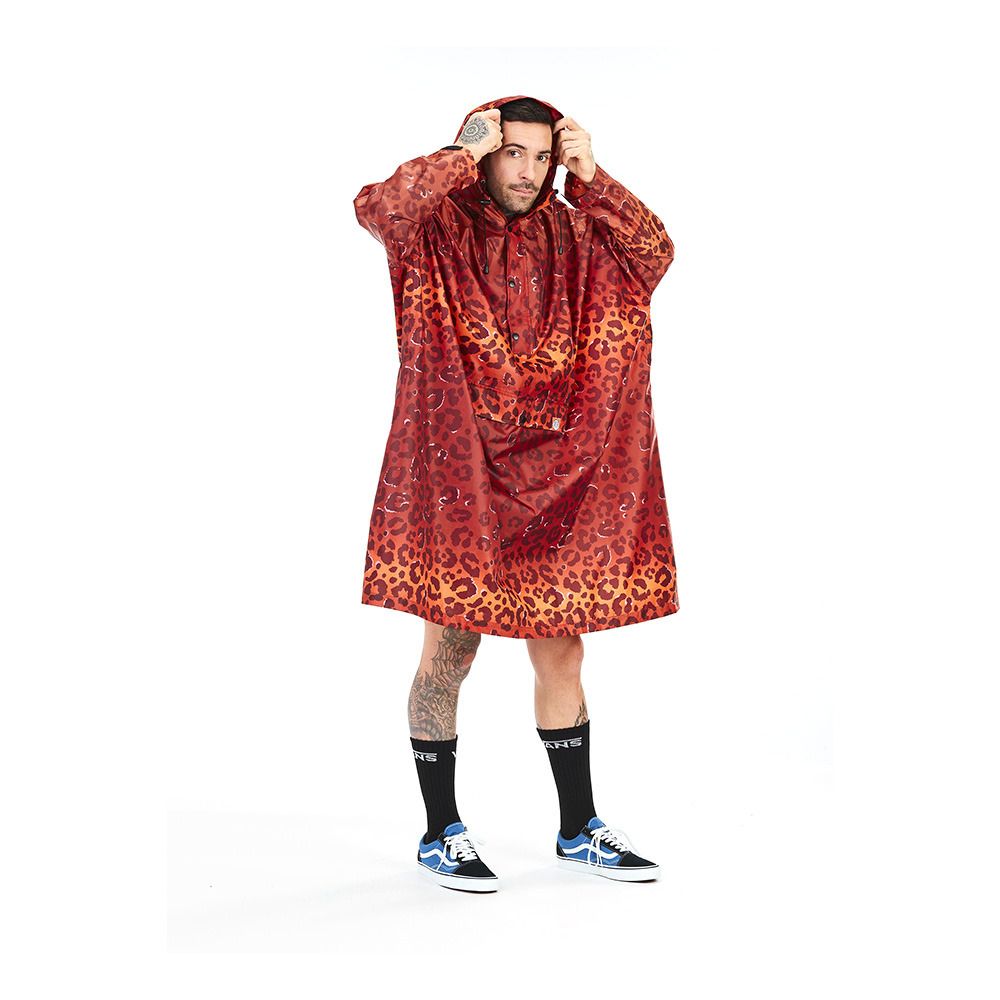 After Essentials RAIN - Poncho leopard