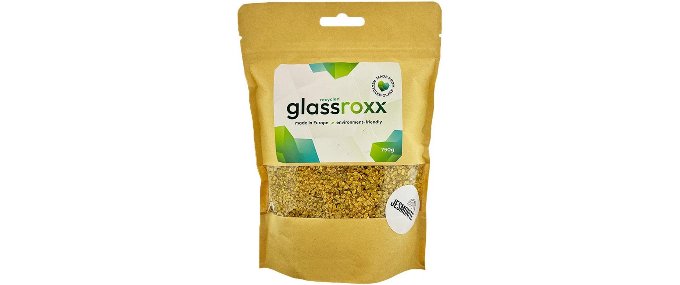 Versiegelung Glass Roxx 750g, GoldGlasgranulat
