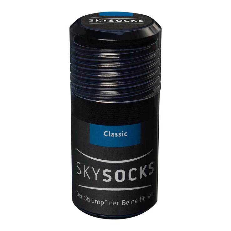 Skysocks Cotton 280den AD 46 / 47 black, 2 St