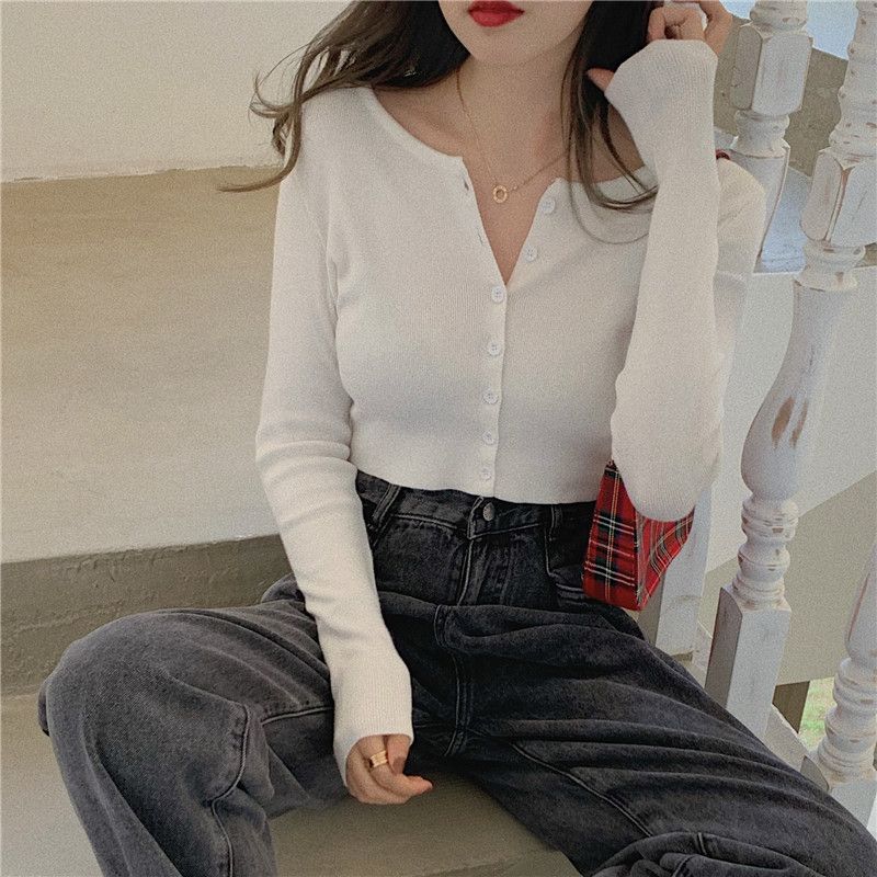 Okalpis - Cropped Cardigan