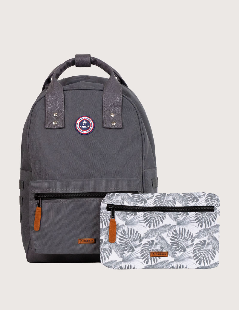 CABAIA SAC À DOS OLD SCHOOL VANCOUVER GRIS M