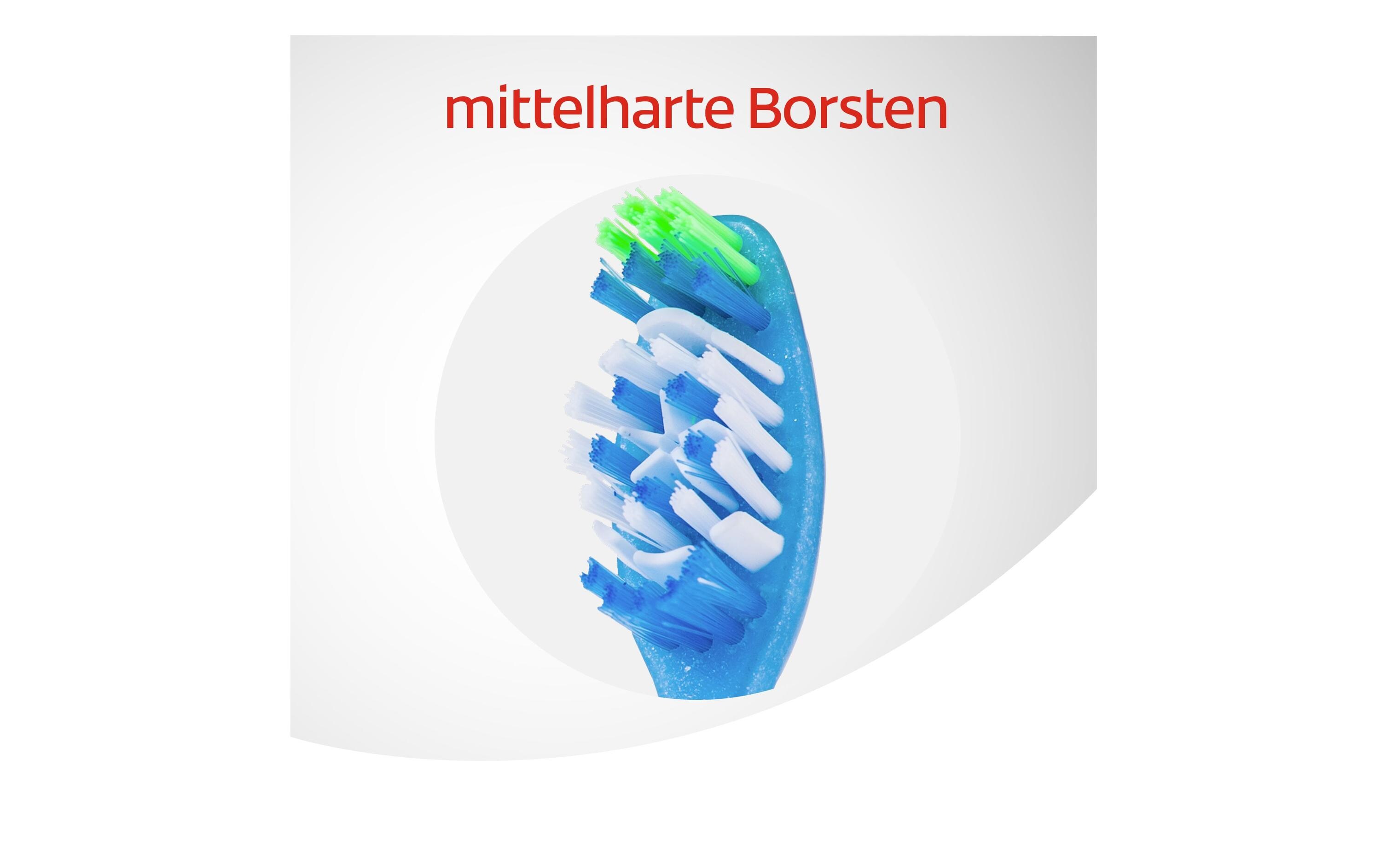 Handzahnbürste Max White MittelZahnbürste für natürlich weisse Zähne