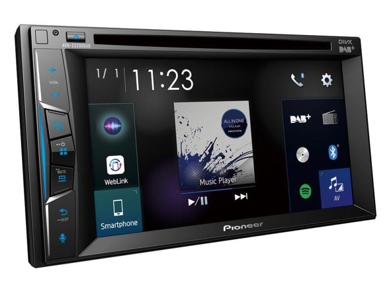 Pioneer Moniceiver AVH-Z3200DAB 2 DIN Autoradio mit DAB ; FM-Tuner