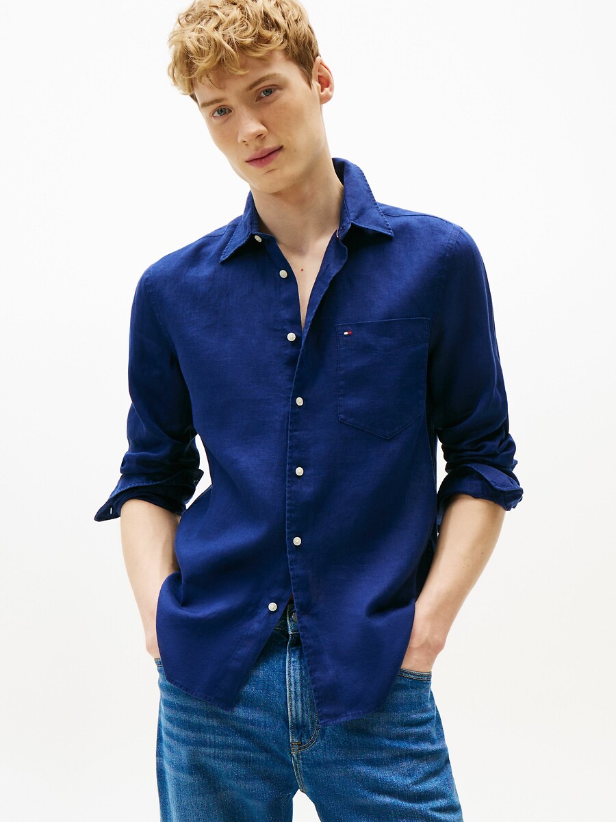 TOMMY HILFIGER<br>Camisa de linho