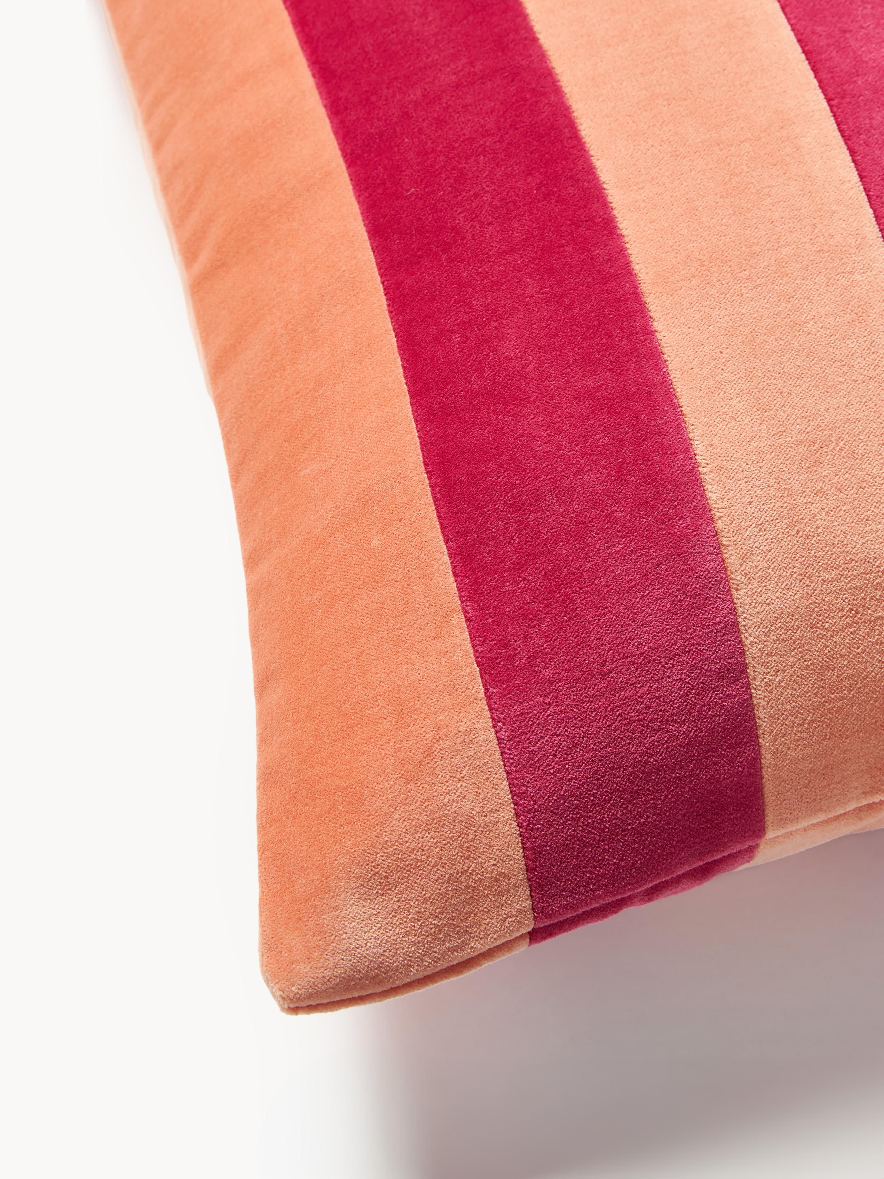 Patchwork kussenhoes Remus van fluweel