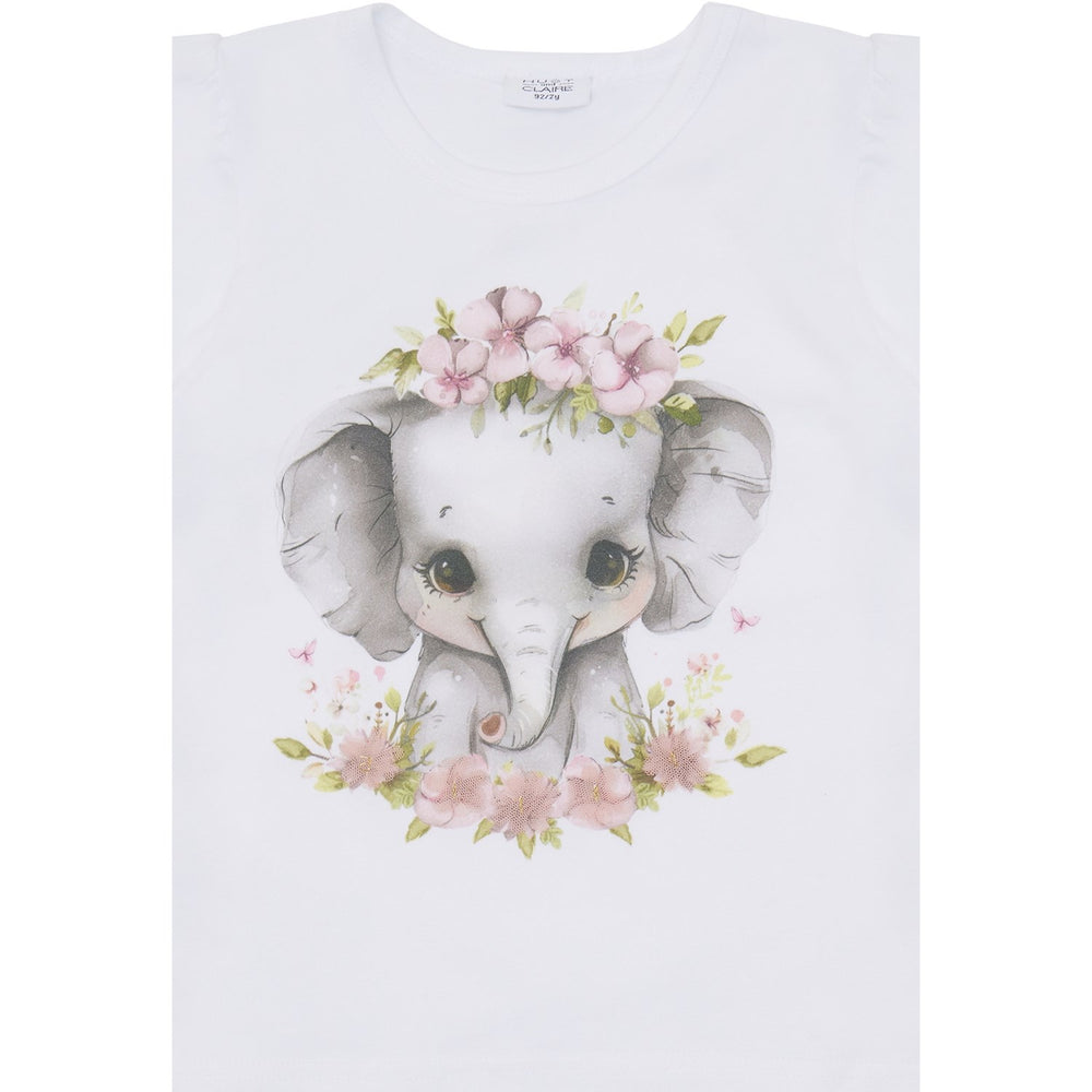 Køb Hust & Claire White Alma T-shirt
